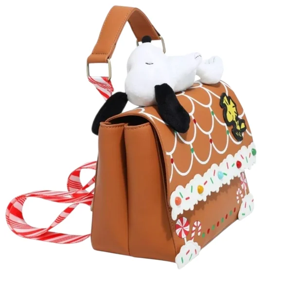 Peanuts Snoopy Gingerbread House Mini Backpack - BoxLunch Exclusive Peanuts Snoopy Gingerbread House Mini Backpack - BoxLunch  main image 4
